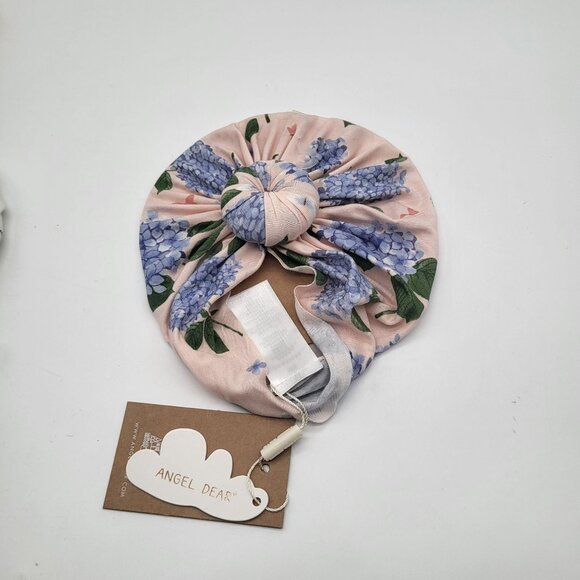 Angel Dear Other - Angel Dear Hydrangea Head Wrap Bun 0-6M Viscose From Bamboo